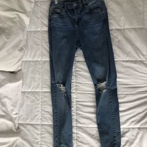 Top shop skinny jeans